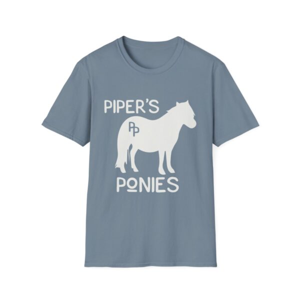 Piper's Ponies Unisex Softstyle T-Shirt - Perfect for Horse Lovers - Image 4