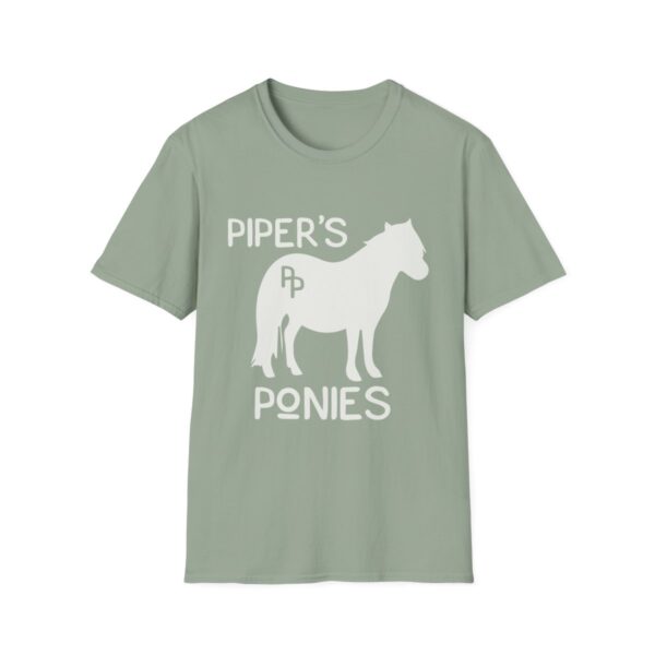 Piper's Ponies Unisex Softstyle T-Shirt - Perfect for Horse Lovers - Image 3